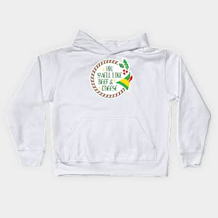 Beef and Cheese Kids Hoodie